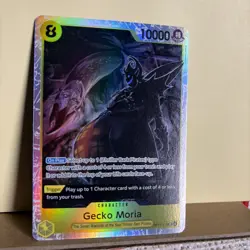 One Piece- Azure Seas Seven -#OP14-104 -Super Rare -Gecko Moria - 🔥 - Image 2