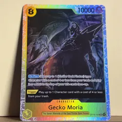 One Piece- Azure Seas Seven -#OP14-104 -Super Rare -Gecko Moria - 🔥 - Image 5