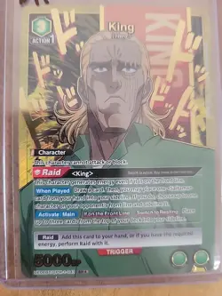 Union Arena One Punch Man King SR One Star Parallel English UE06BT/OPM-1-041 - Image 1