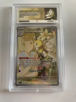 Pokemon TCG Lillie's Ribombee 164/159 Illustration Rare Journey Together ACE 9 - Image 1