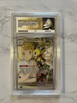 Pokemon TCG Lillie's Ribombee 164/159 Illustration Rare Journey Together Ace 9 - Image 1