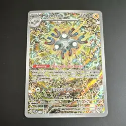 Pokemon Magneton 159 Scarlet & Violet Promo Stage 1 100HP Holo Card - Image 1