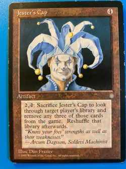 MTG 1x Jester's Cap Ice Age Legacy Modern Magic the Gathering Card x1 LP - Image 1