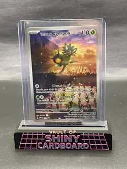 🌿 Teal Mask Ogerpon SVP 123 Promo Holo Pokemon Card 🌿 - Image 1