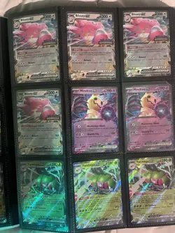 POKEMON Ex V Full Art Card Lot!!! 324 total Cards + binder!!! read below!!! - Image 3