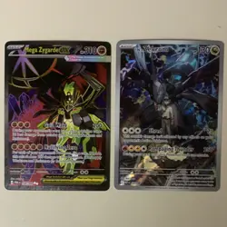 Mega Zygarde EX & N's Zekrom Pokemon 104/088 & 031 promo Lot 2 Cards English - Image 1
