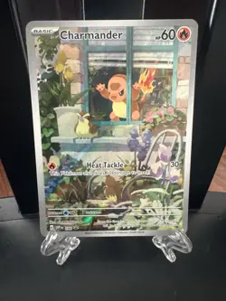 Charmander SVP 044 Black Star Promo Full Art Pokemon Card Near Mint Rare Holo - Image 1