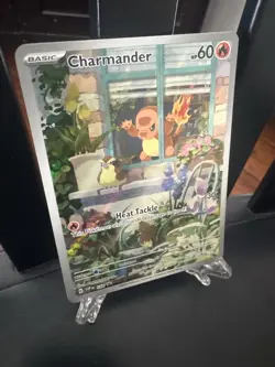Charmander SVP 044 Black Star Promo Full Art Pokemon Card Near Mint Rare Holo - Image 2