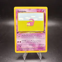 1st Edition Slowpoke 55/62 Fossil Set - Common Pokemon Card - NM -j - Image 1