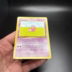 1st Edition Slowpoke 55/62 Fossil Set - Common Pokemon Card - NM -j - Image 5