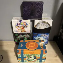 Pokemon Elite Trainer & Paldea Adventure Chest Box NO CARDS - Image 1