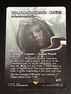 MTG Final Fantasy: Through the Ages Kuja, Mage Manufacturer 0052 NM Rare - Image 1