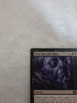 PEER INTO THE ABYSS - M21 - MTG - Magic the Gathering - Image 2