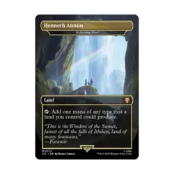 WotC Commander: Lord of the Rings Henneth Annun - Reflecting Pool (MR) NM - Image 1