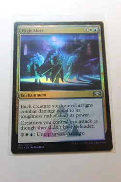 MTG High Alert x1-Foil -Ravnica Allegiance-Lightly Played - Image 1