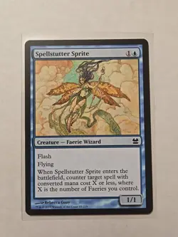 Spellstutter Sprite - Modern Masters - LP - Common - Creature - Image 1