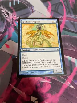 MTG - SPELLSTUTTER SPRITE - COMMON - MODERN MASTERS - LP - Image 1