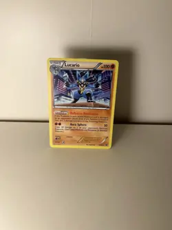 Pokemon TCG Lucario Next Destinies 64/99 Holo Holo Rare - Image 1