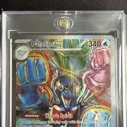 Pokemon Prismatic Evolutions - 151/131 Palafin ex Special Illustration Rare- SIR - Image 2