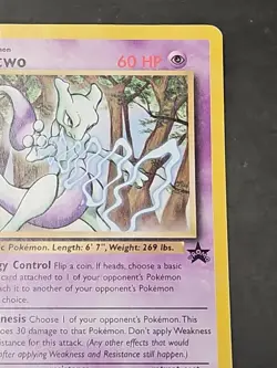 Pokemon Mewtwo: Black Star PROMO WoTC #12 2000 Vintage Pokemon 👀@CONDITION - Image 5