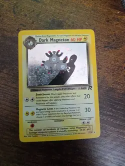 Pokemon TCG Dark Magneton 28/82 Team Rocket Rare MP #PKA3 - Image 1
