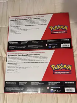 Pokemon Sam’s Club Black Bolt White Flare Binder + Poster Collection - Image 2