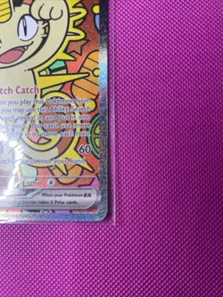 Pokemon Meowth EX 121/088 Pokemon TCG Perfect Order Mint Pack Fresh - Image 5