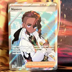 Pokemon TCG Perfect Order Naveen Full Art Trainer 112/088 - Image 1