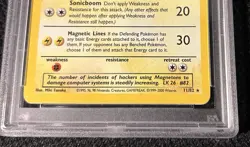 Pokemon Dark Magneton Holo Rare 1st Edition #11/82 PSA 6 EX-MT - Image 4