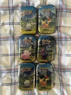 Pokemon TCG Ascended Heroes Mini Tins x6 - Sealed - Image 1