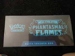 Phantasmal Flames Pokemon ETB Booster Box Sealed - Image 3