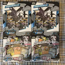 Pokemon TCG Scarlet & Violet Black Bolt Binder 2X and Poster Collection 2X - Image 1