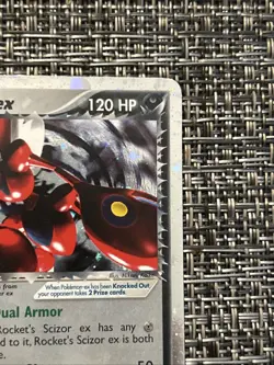Pokemon TCG Rockets Scizor Ex 101 Ex Team Rocket Returns Ultra Rare Holo - Image 3