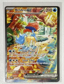 Pokemon TCG Sv: White Flare Keldeo EX 167/086 Special Illustration Rare Holo - Image 1