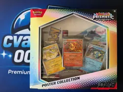 Pokemon TCG Scarlet And Violet Prismatic Evolutions Poster Collection ** NEW ** - Image 1