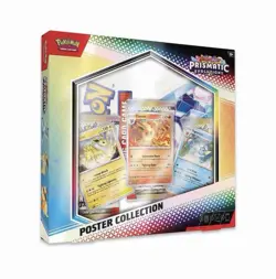 Pokemon TCG Scarlet And Violet Prismatic Evolutions Poster Collection ** NEW ** - Image 3