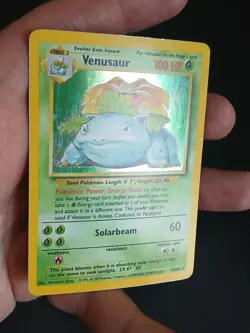 Pokemon TCG Venusaur Base Set Holo #15/102 Pokemon TCG LP - Image 4