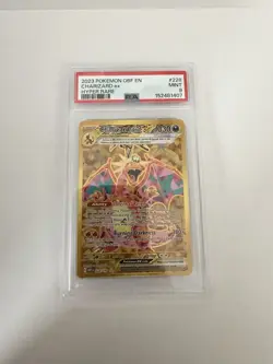 Pokemon Charizard ex 228/197 SV03 Obsidian Flames Hyper Rare Holo PSA 9 2023 - Image 1