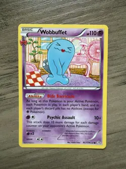 Pokemon TCG Wobbuffet RC11/RC32 Generations Radiant Collection Light Play - Image 1