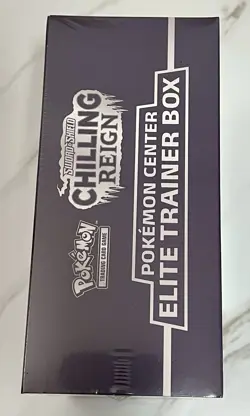 Chilling Reign Pokemon Center ETB W/Plastic Case - Image 2
