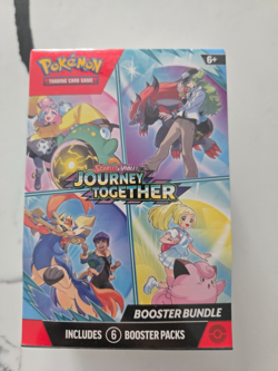 Pokemon Scarlet and Violet Journey Together Booster Bundle Pack- 6 Booster Pack - Image 1