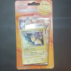 Pokemon Diamond & Pearl Sealed Pack In Cardboard Blister Pack, 2008 - Image 1