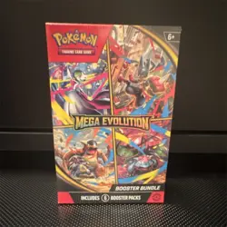 Pokemon Mega Evolution Booster Bundle Box 2025 Lucario Gardevoir - Image 1