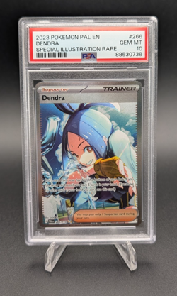 Dendra 2023 Pokemon Paldea Evolved EN Special Illustration Rare #266 PSA 10 - Image 1