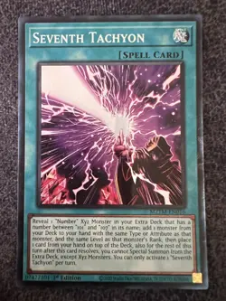 Yugioh Seventh Tachyon MZTM-EN016 Collector's Rare 1st Edition NM - Image 1
