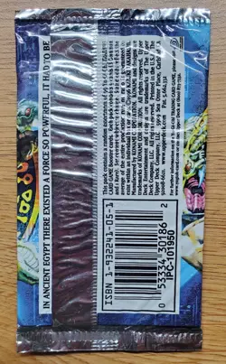 1996 Yu-Gi-Oh Legacy Of Darkness 1st Edition Sealed Booster Pack - Image 4