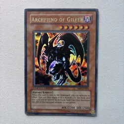 Archfiend of Gilfer JMP-EN003 Ultra Rare Limited Edition LP Yugioh - Image 1