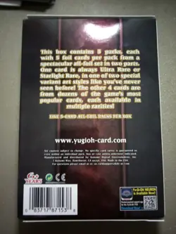 Yu-Gi-Oh Rarity Collection 5 RA05 1st Ed. Retail Box 5 Foil Pack Booster Box US - Image 2