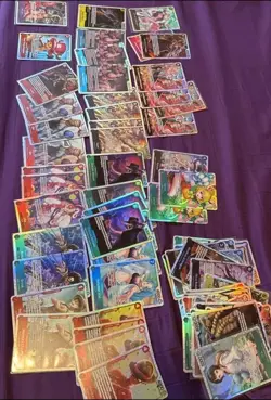 One Piece TCG Stack Of SR Cards Only Total Value ~$150 - Image 1
