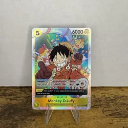 Monkey.D.Luffy OP07-109 SR Super Rare ONE PIECE 500 Years in the Future ENGLISH - Image 1